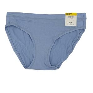 Alfani Womens Underwear Lingerie Bikini Panty Blue Medium